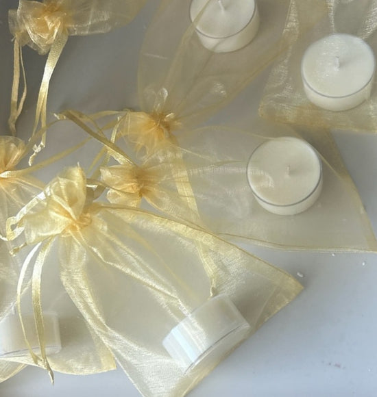 Custom Tealight Favors