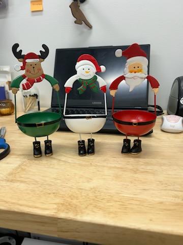 Winter Candle Holder - Tall Suspenders